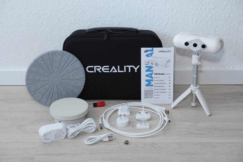 Creality CR Scan Lizard Testbericht 3D Scanner 4