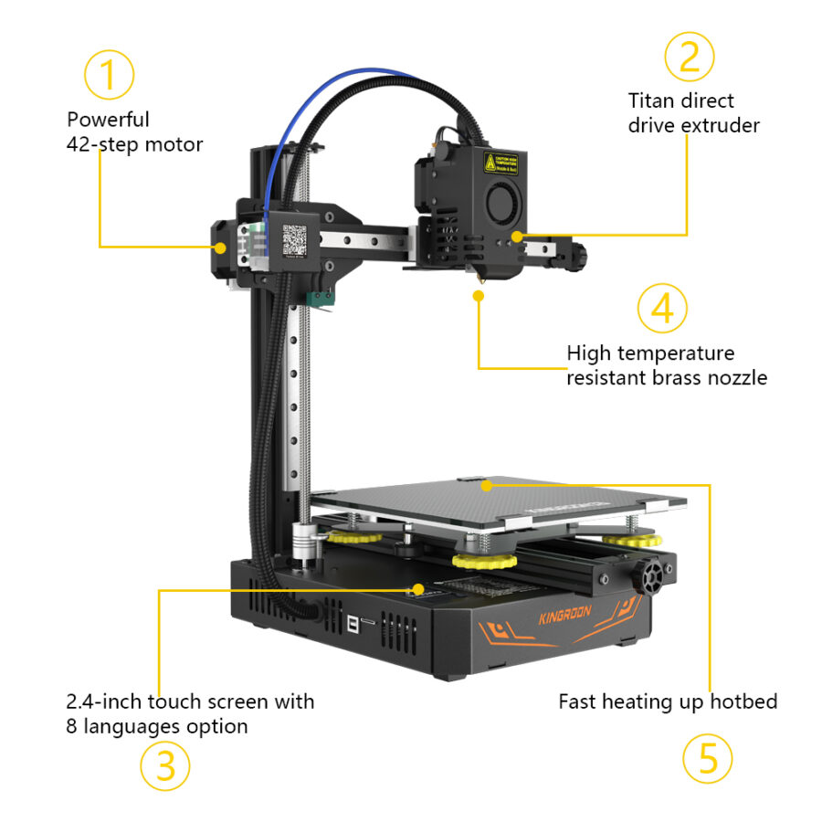 Kingroon KP 3S Pro 3D Drucker 5