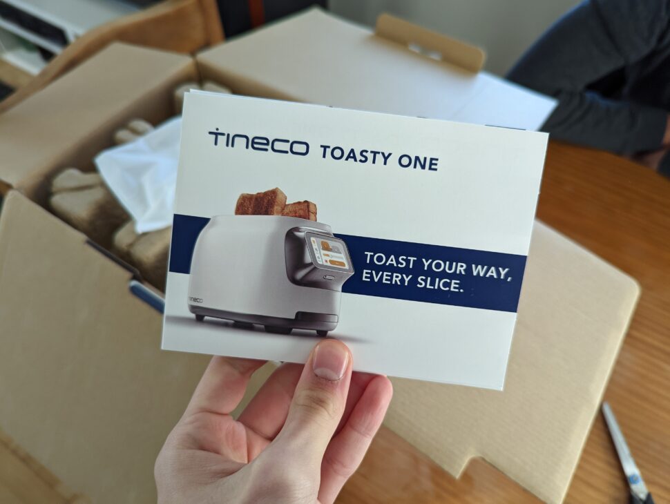 Tineco TOASTY ONE Unboxing 4