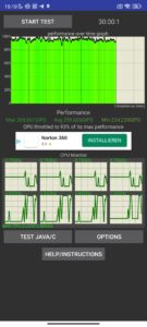 screenshot xiaomi 12T cpu throttle