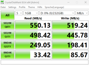 25 Zoll SSD Festplatte