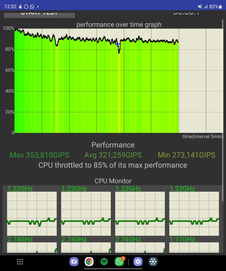 Samsung Galaxy Z Fold 4 Benchmark 6