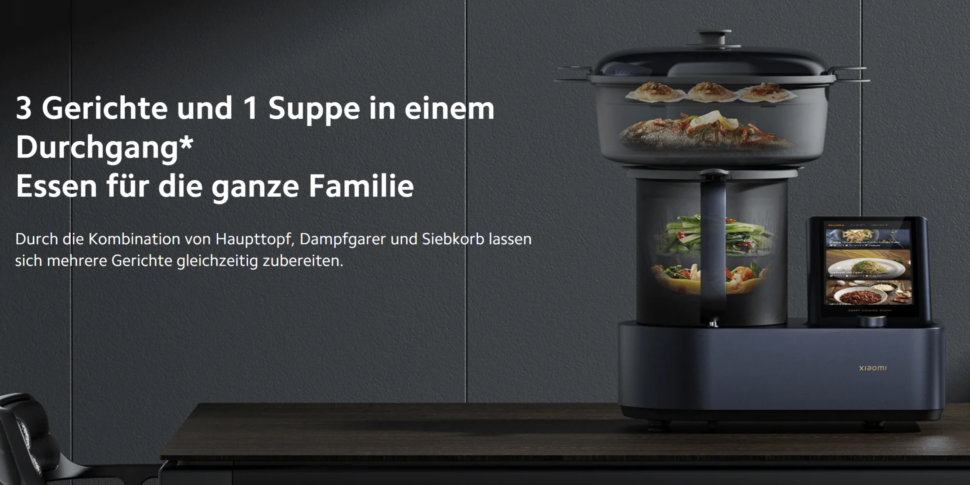 Xiaomi Smart Cooking Robot Arbeit