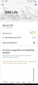 Samsung Galaxy A13 Test 3DMark 1