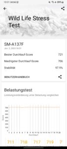 Samsung Galaxy A13 Test 3DMark Stress Test