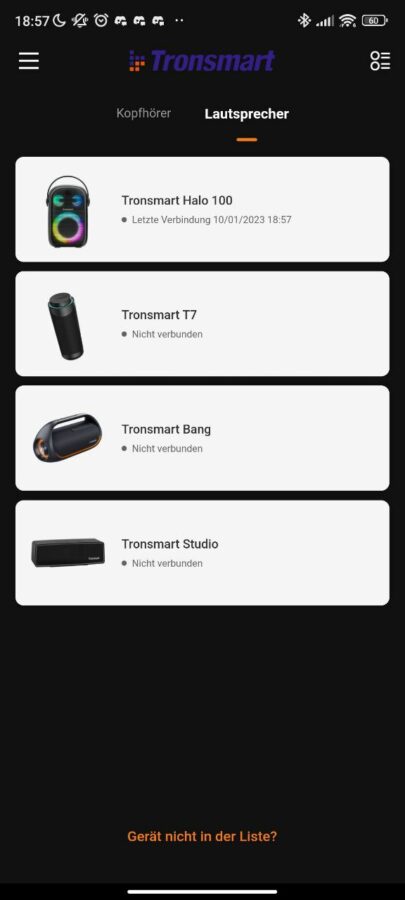 Tronsmart Halo 100 Test App 6