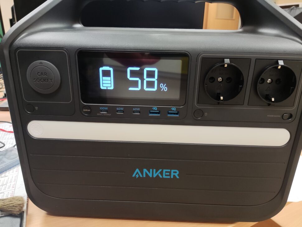 Anker Powerhouse 555 Anschluesse