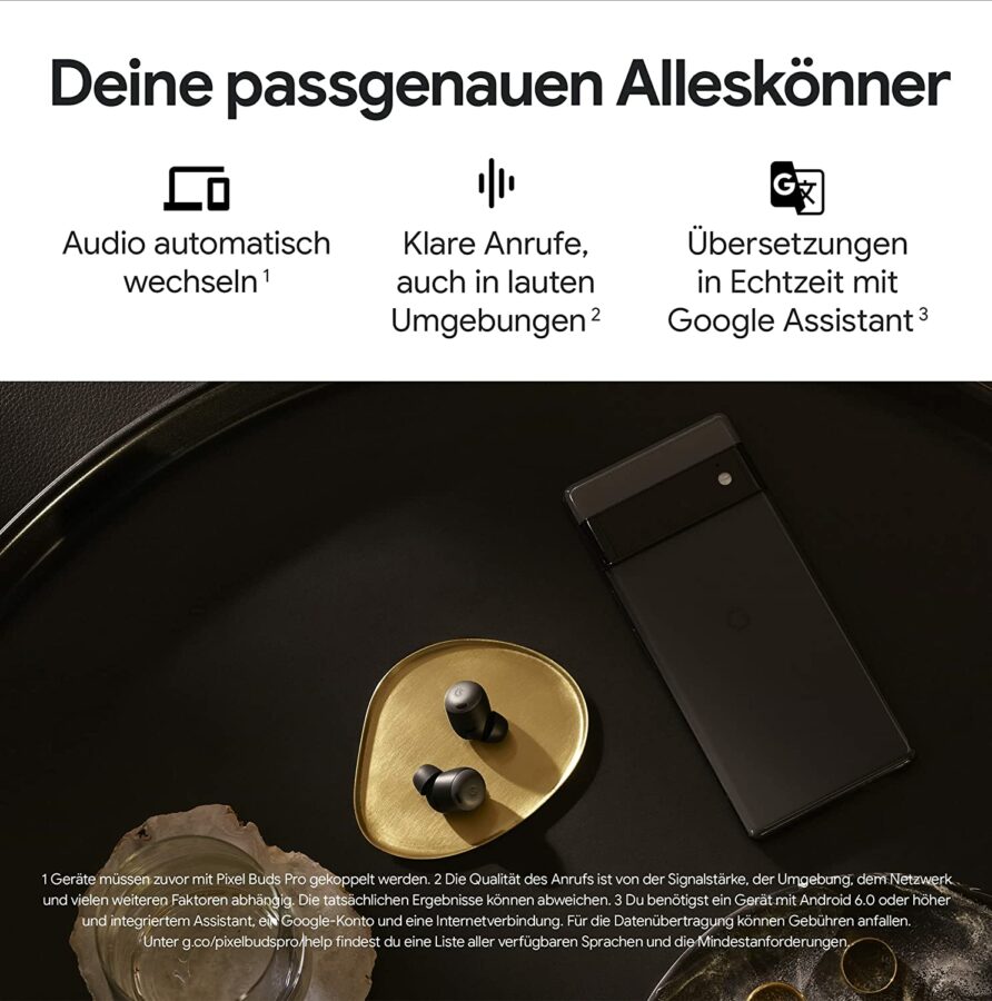 Pixel Buds Pro Alleskoenner