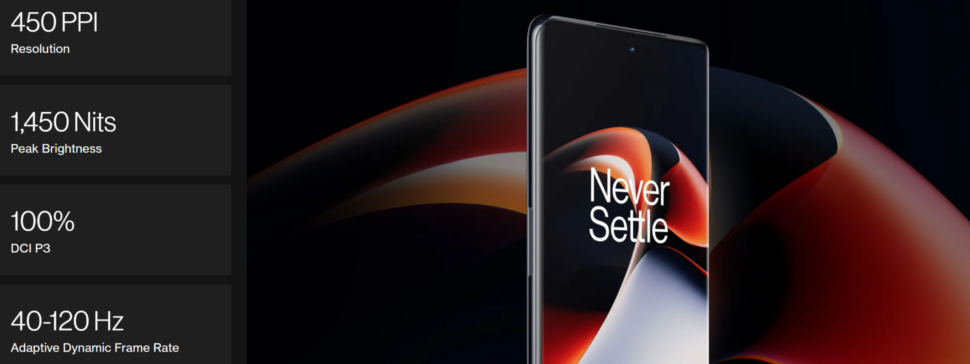 OnePlus 11R vorgestellt Display 2