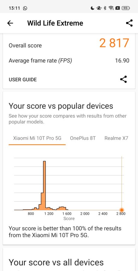 Oppo Find N2 Benchmark 2