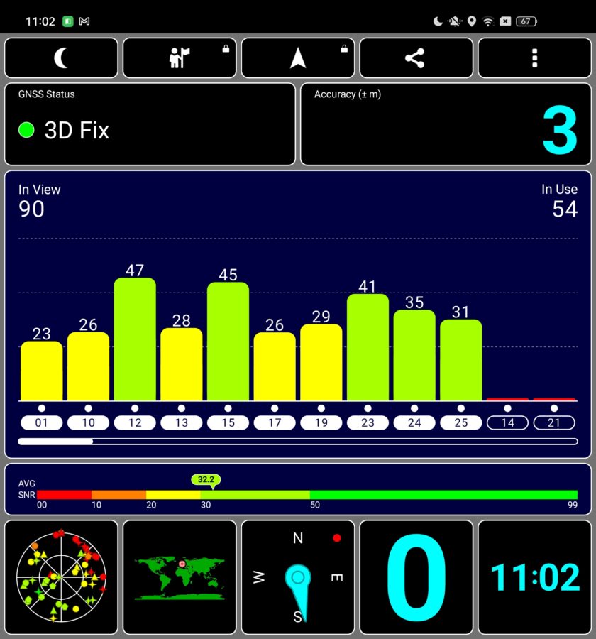 Oppo Find N2 GPS