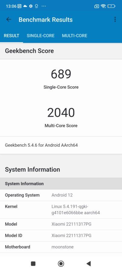 Poco X5 5G Benchmarks 2