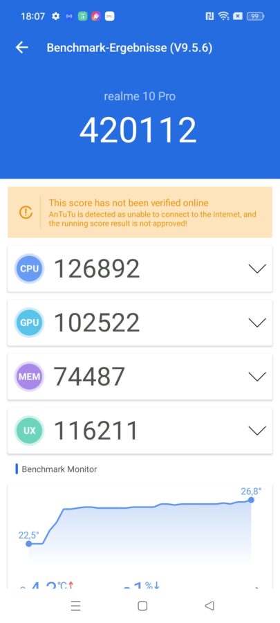 16Realme 10 Pro Test Antutu Benchmark