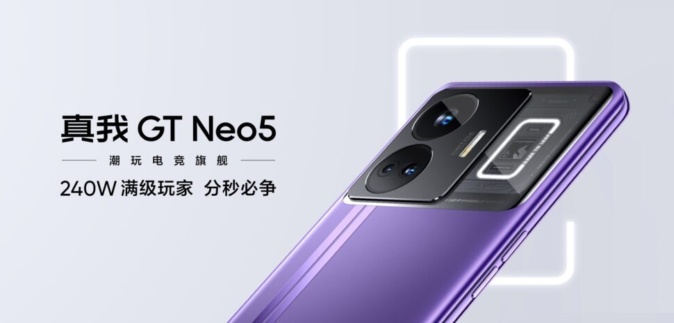 Realme GT Neo 5 vorgestellt Head