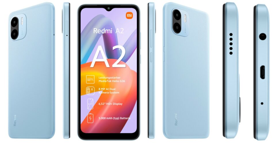 Redmi A2 vorgestellt Ansichten