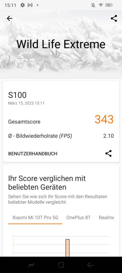 Doogee S100 Benchmark 3dmark 1