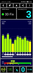 WLAN Geschwindigkeit und GPS Test Honor Magic 5 Lite 3