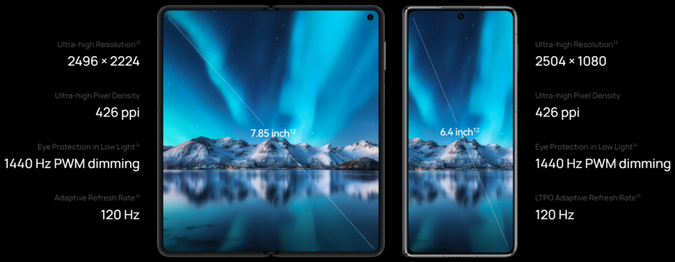 Huawei Mate X3 vorgestellt Display