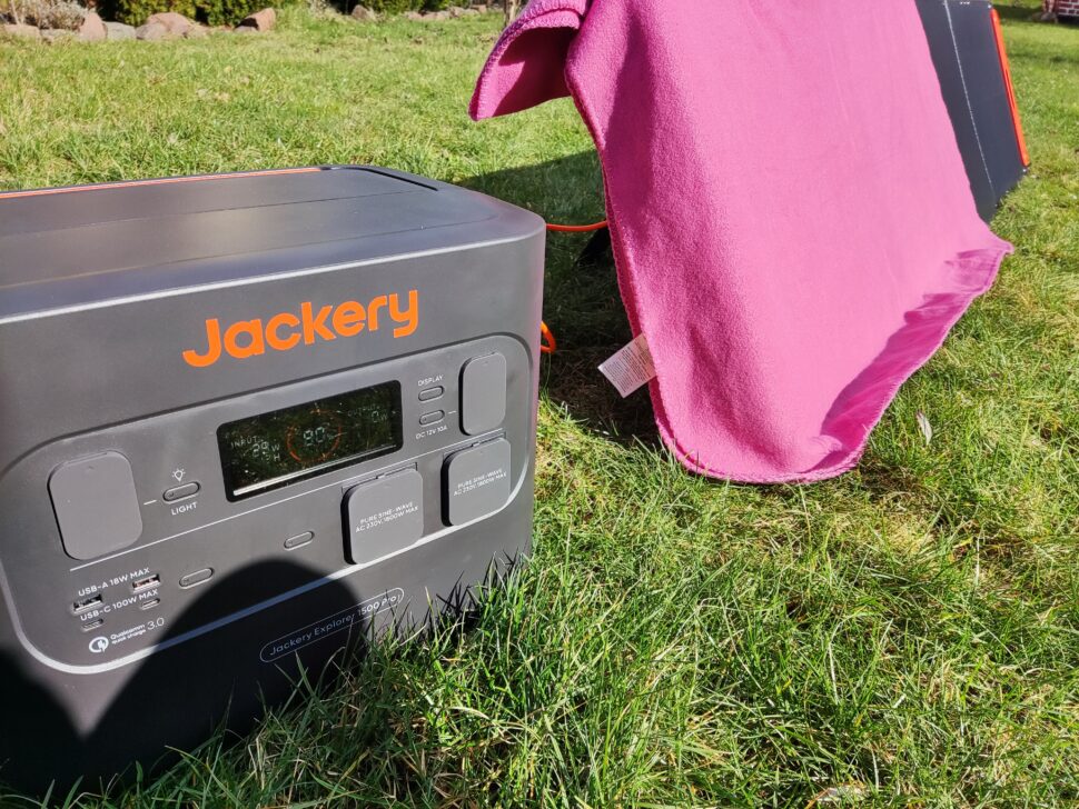 Jackery Solar Saga 200 Verschattung3