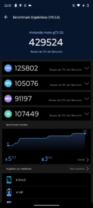 Motorola Moto G73 Test Benchmark 10