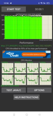 Oppo find x6 test cputhrotteling