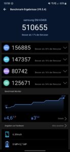 Samsung A54 Test Screenshot Benchmark 2