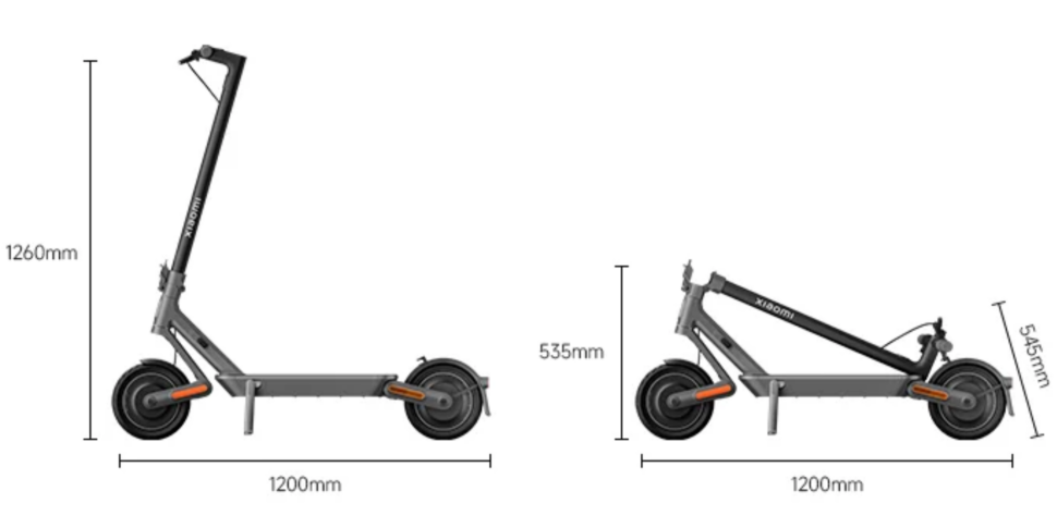 Xiaomi E Scooter 4 Ultra vorgestellt Masse