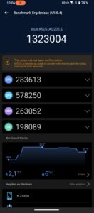 ASUS ROG Phone 7 Ultimate Test Screenshot AnTuTu Benchmark