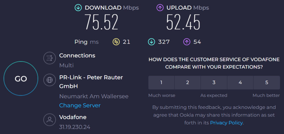 WLAN Empfang Geschwindigkeit Geekom Mini IT12