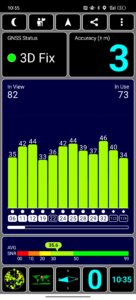 WLAN Geschwindikgiet GPS Test 1