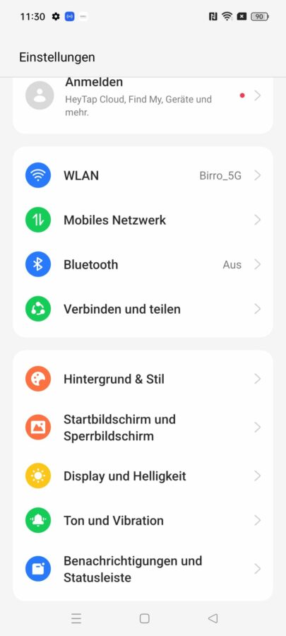 Realme UI Werbung Entfernen anleitung 8