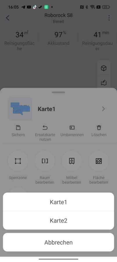 Roborock S8 Karten einrichten 1
