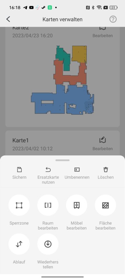 Roborock S8 Karten einrichten 2