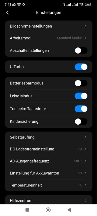 UGreen PowerRoam 600 App Steuerung3