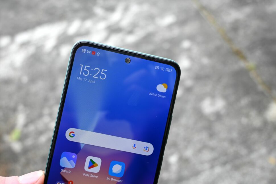 Redmi Note 12 5g Test notch