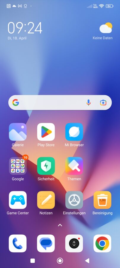 Redmi Note 12 5G miui system 1 1