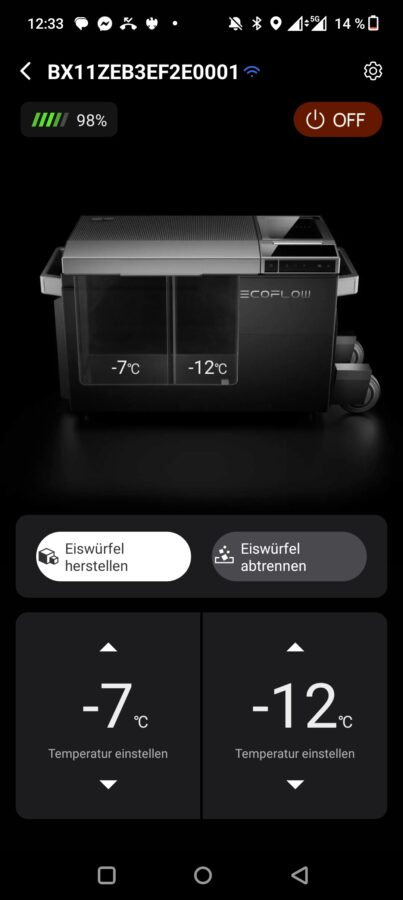 EcoFlow Glacier App 3