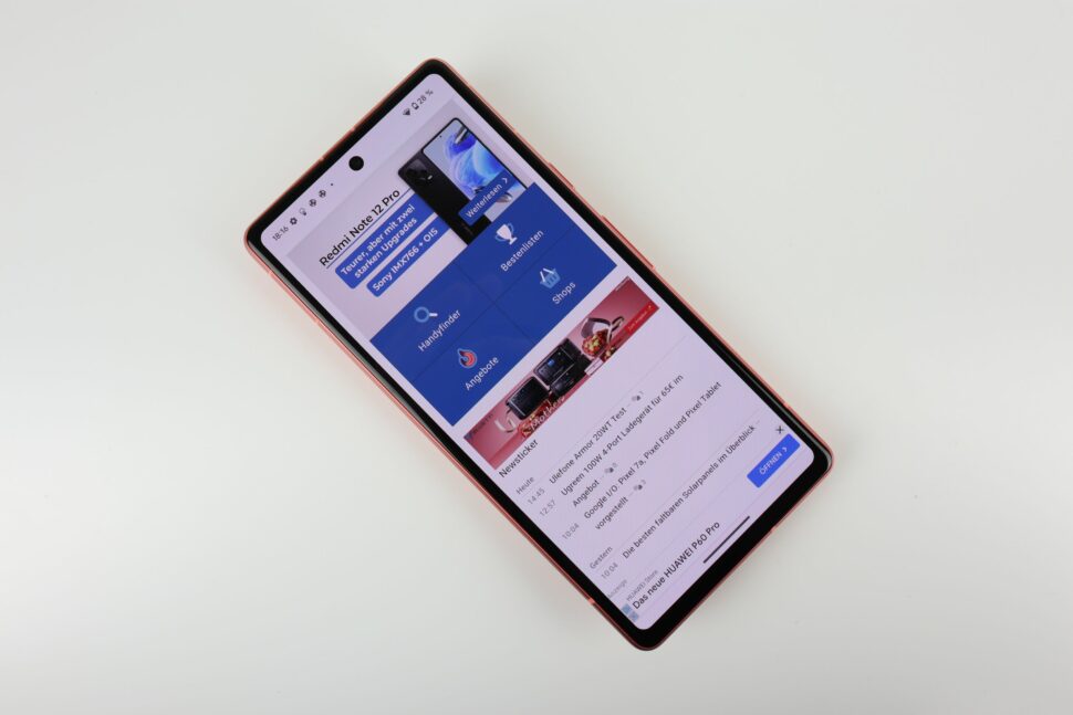 Google Pixel 7a Display Design 1