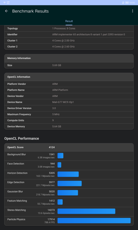 lenovo xiaoxin 2022 P11 Pro G2 benchmark geekbench 2