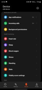 Xiaomi Mi Band 8 Test Mi Fitness App 7