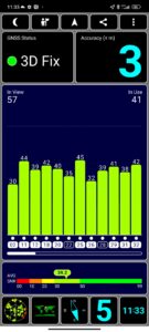 WLAN GPS Geschwindigkeit Fix Test Poco F5 Pro 1