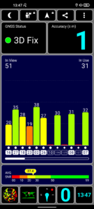 Unihertz Luna GPS Test im Freien