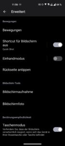 Asus ZenFone 10 Test Screenshot Display Bedienung 3