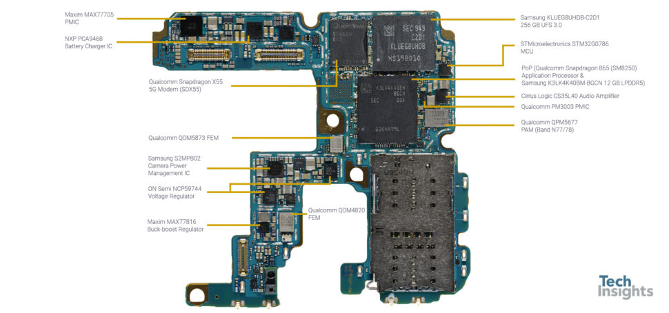 Galaxy S23 Ultra Mainboard