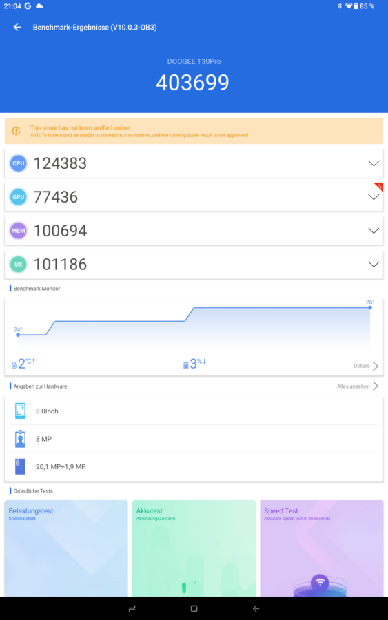 Doogee T30 Pro Test 1