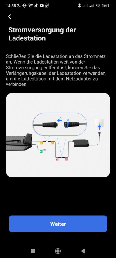 EcoFlow Blade Montage LAdestation