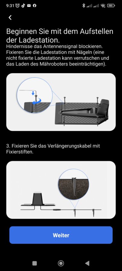 EcoFlow Blade aufstellen Ladestatio2