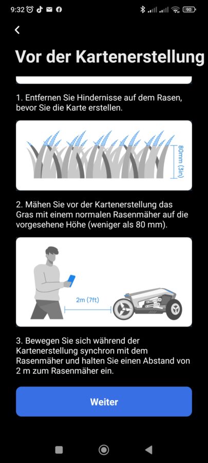 EcoFlow Blade vor der Kartenerstellung1