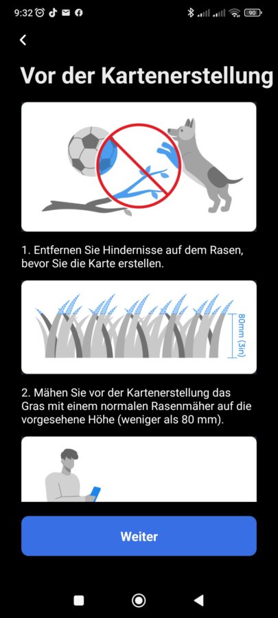 EcoFlow Blade vor der Kartenerstellung2