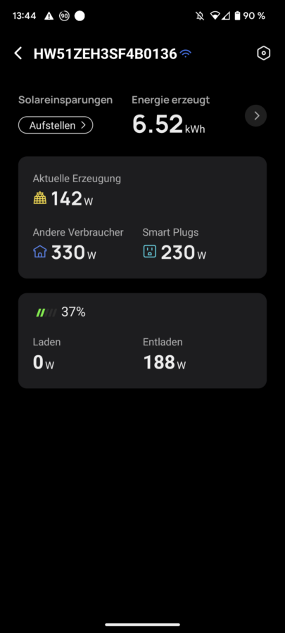 Ecoflow Powerstream App Einstellungen 1